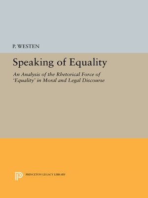 cover image of Speaking of Equality